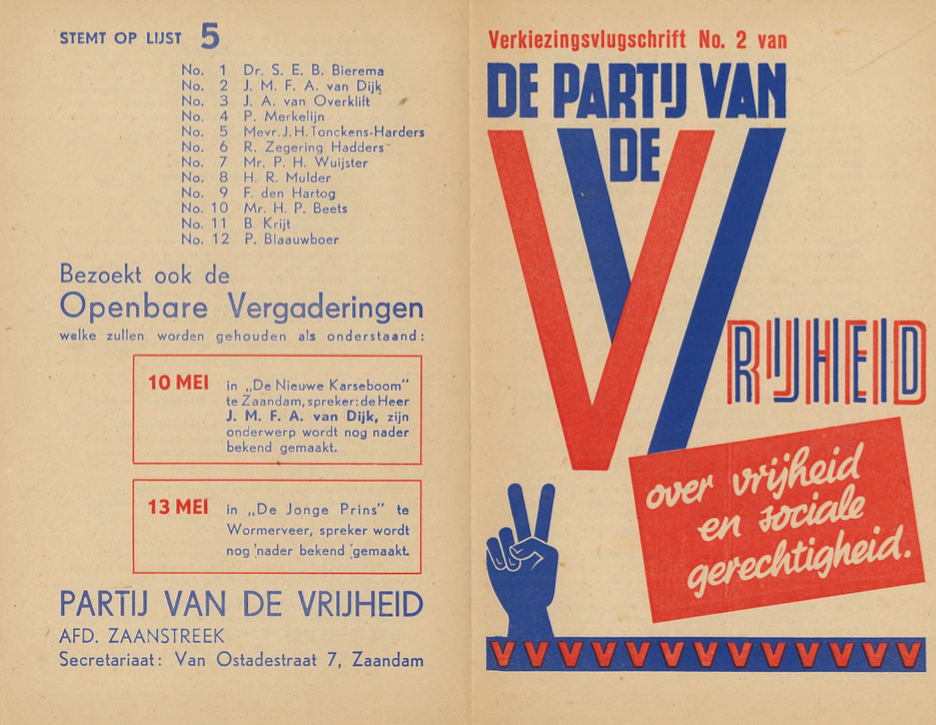 Partij voor de Vrijheid Zaanstreek De Orkaan Partij voor de Vrijheid Zaanstreek De Orkaan