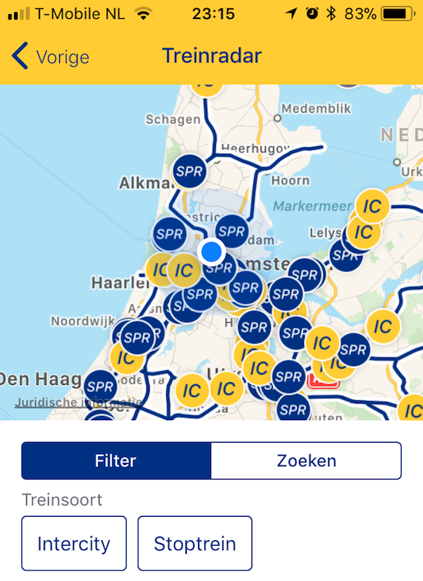 REALTIME DIENSTREGELINGEN VOOR TREINEN visual data 8