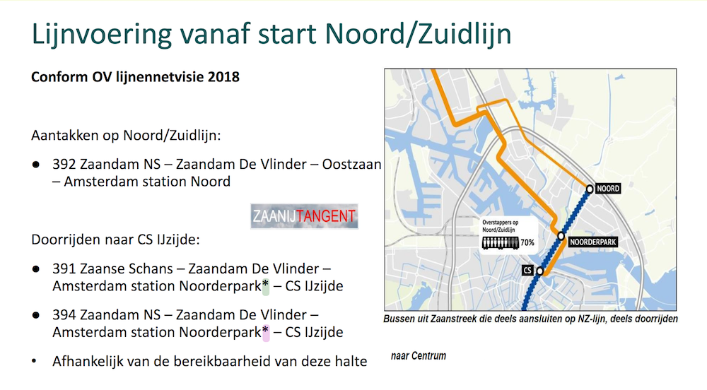 bizon Th Bediende Noord/Zuidlijn gaat rijden op 22 juli - bussen 391, 392 en 394 gaan anders  rijden - De Orkaan