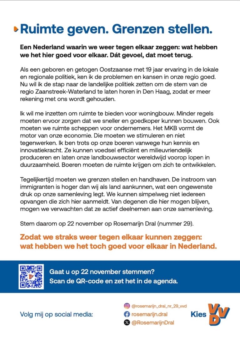 Rosemarijn Dral (nummer 29) - De Orkaan
