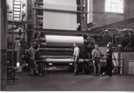 Papierfabriek-Van-Gelder-Wormer-1950-gemeentearchief-Zaanstad papiergeschiedenis april 2024