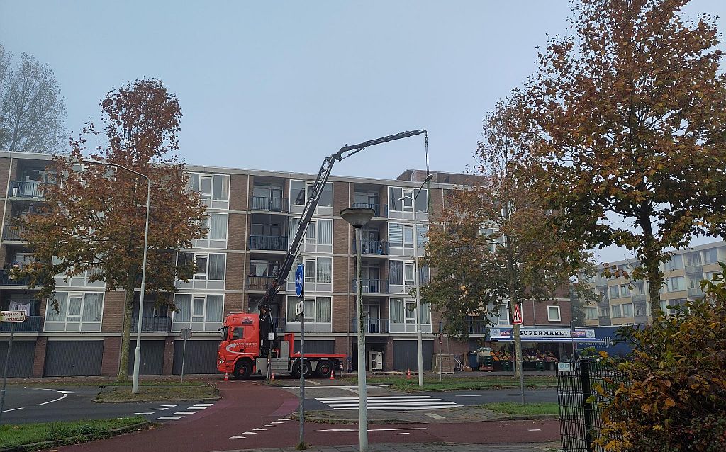 Zonnepanelen voor flats Lobeliusstraat