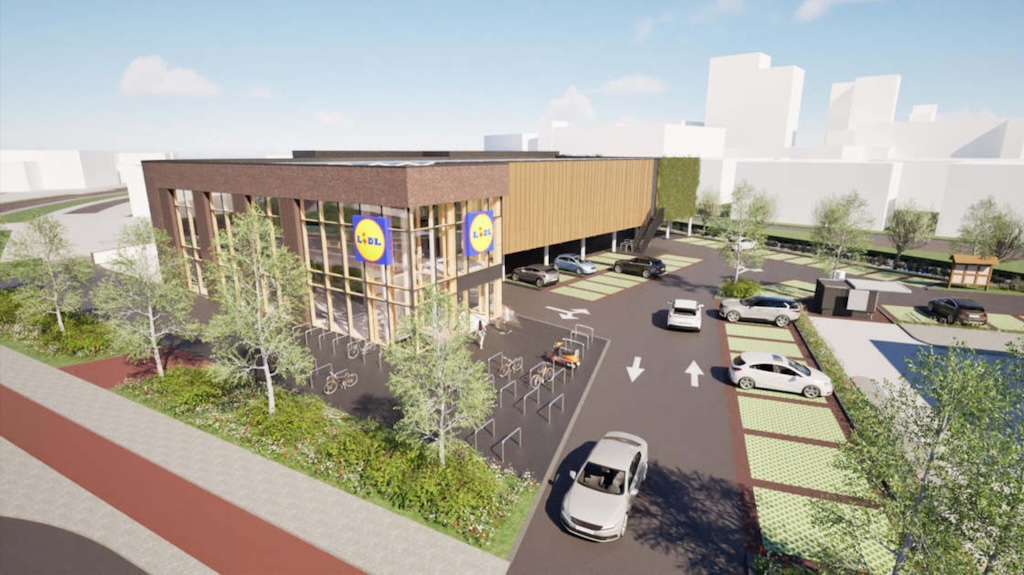 Dit wordt de nieuwe Lidl in Wormerveer