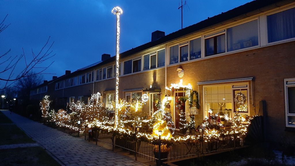 Kersthuisjes kijken #20: Oud Heinstraat, Zaandijk