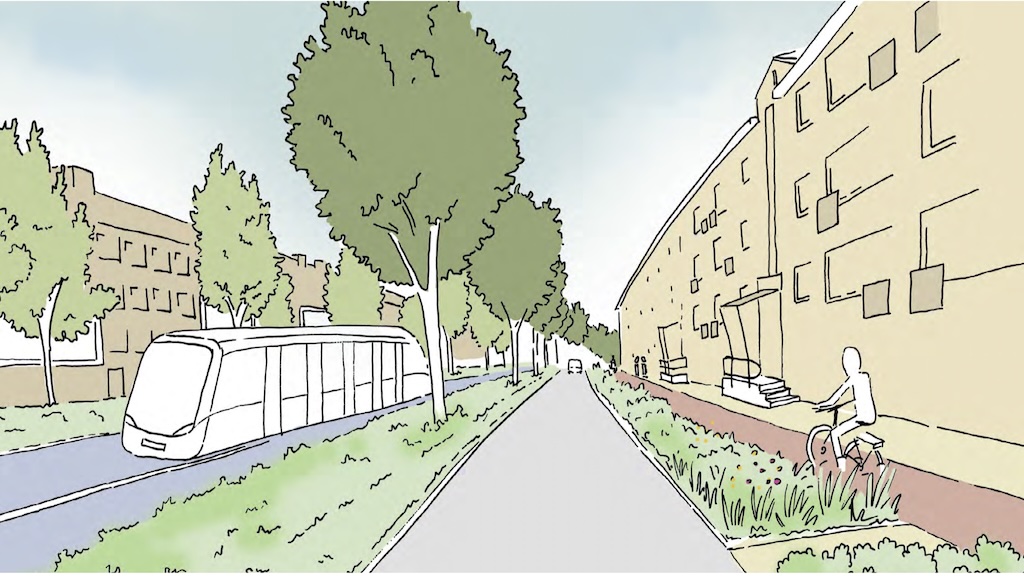 Zo moet de ZaanIJ-Metrobus gaan rijden…