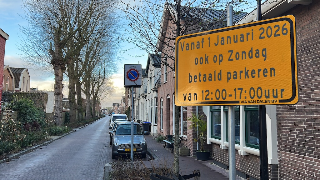 Let op! Ook zondag betaald parkeren in Zaandam centrum