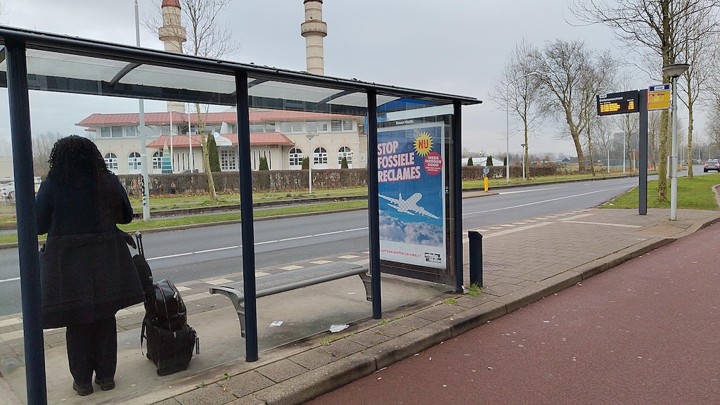 XR vervangt fossiele reclames in de Zaanstreek