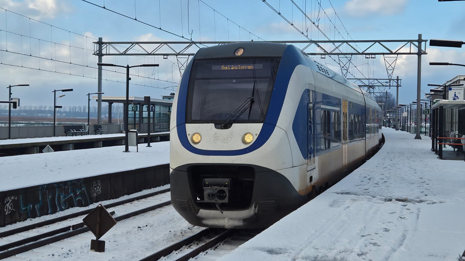 Ook morgen minder treinen