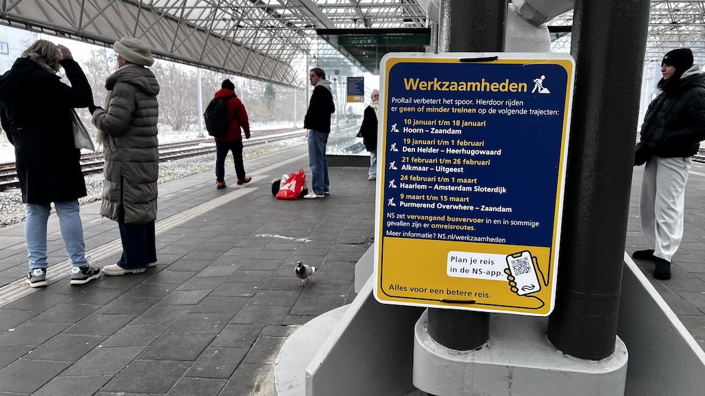 Met de bus! Week lang geen treinen naar Purmerend Overwhere