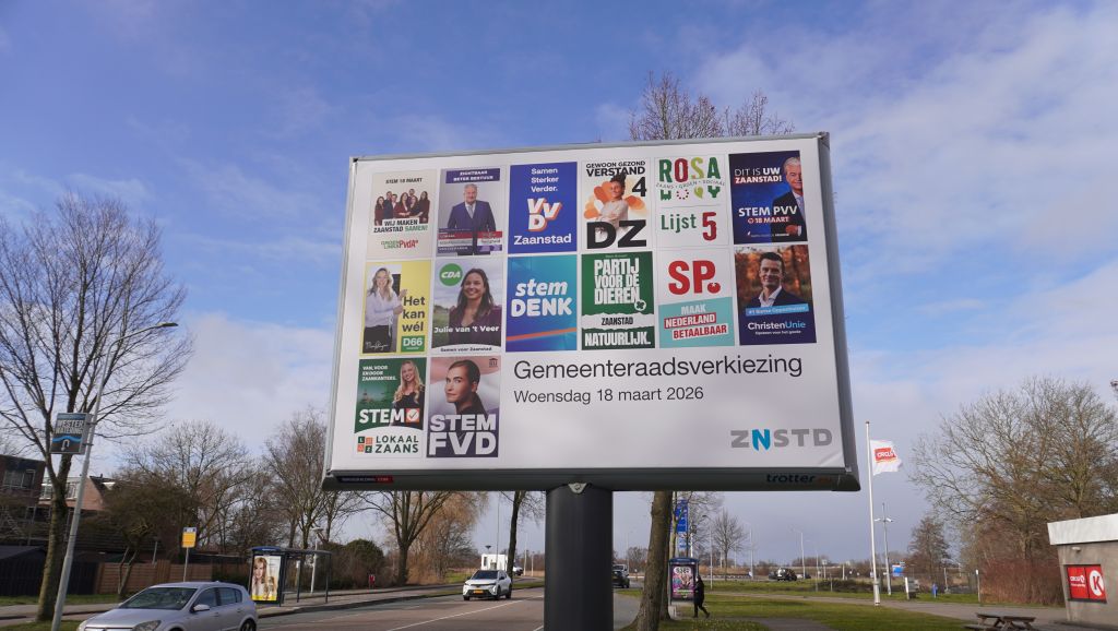 De Verkiezingsborden zijn er!